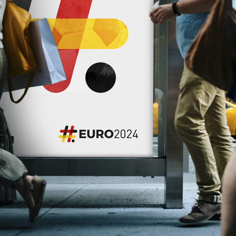 Logo Euro 2024 projekt koncepcyjny